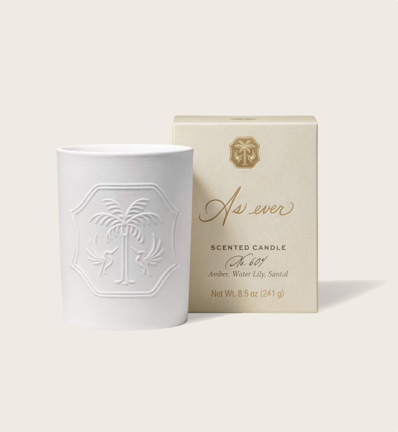 Signature Candle No. 604 – As ever