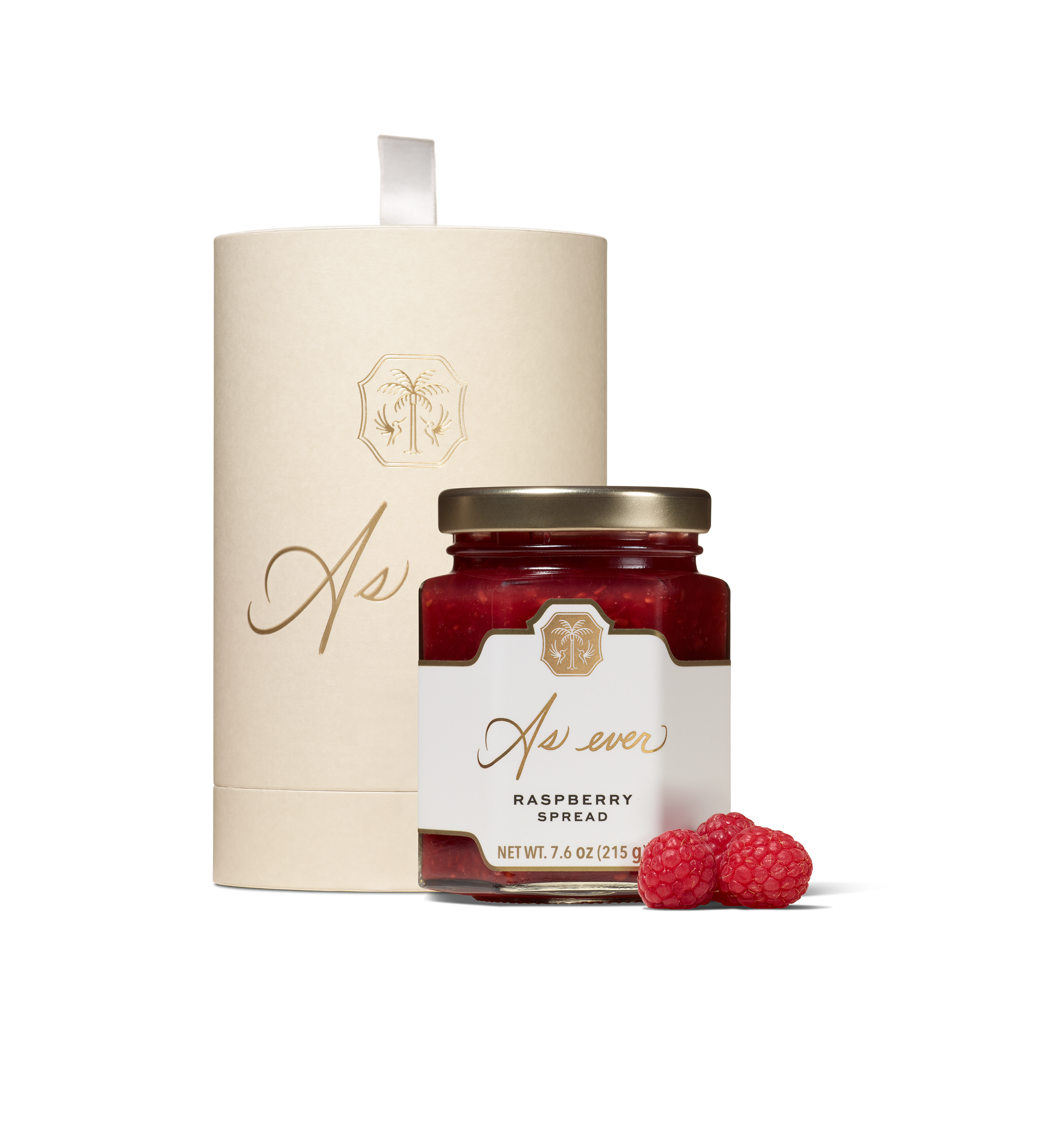 Raspberry Spread in Keepsake Packaging – As ever