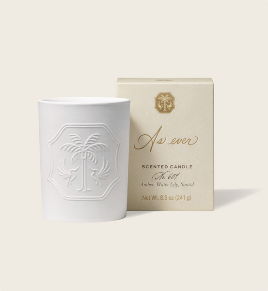 Signature Candle No. 604 – As ever