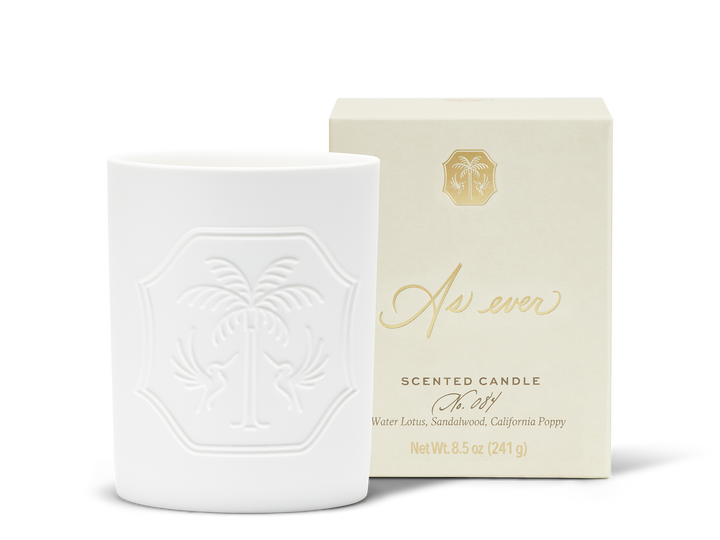 Signature Candle No. 084 – As ever