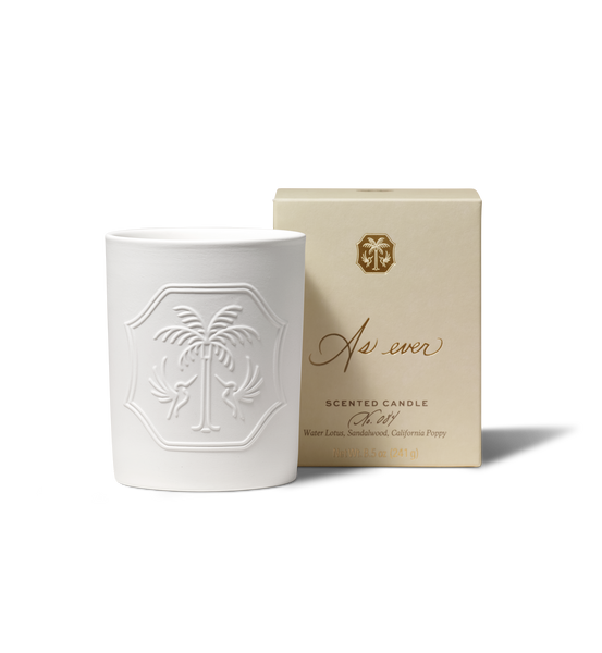 Signature Candle No. 084 – As ever