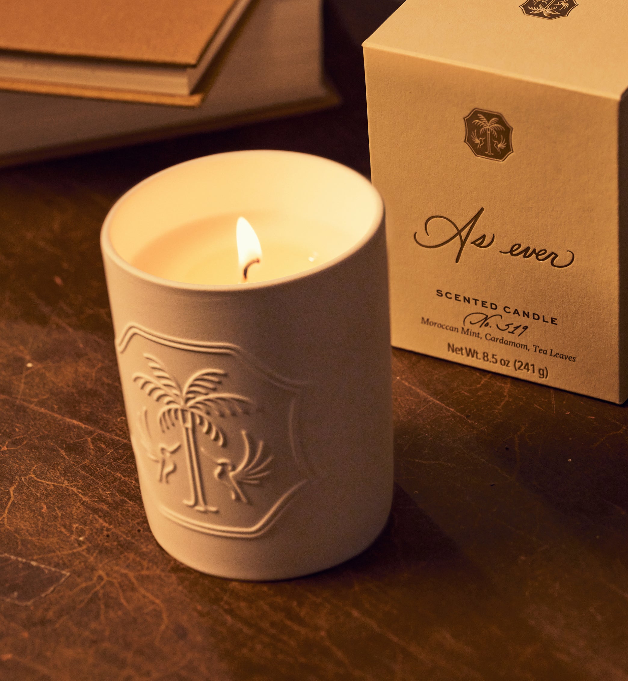 Signature Candle No. 519 – As ever