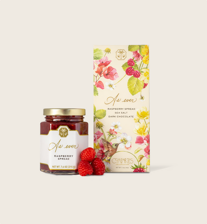 The Dark Chocolate & Raspberry Spread Duo