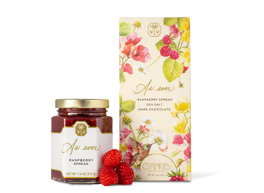 The Dark Chocolate & Raspberry Spread Duo
