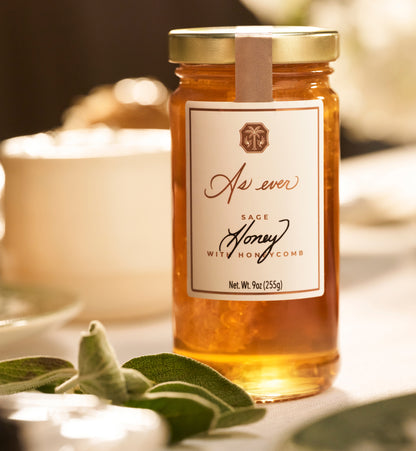 Sage Honey with Honeycomb