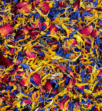 The White Chocolate & Flower Sprinkles Duo