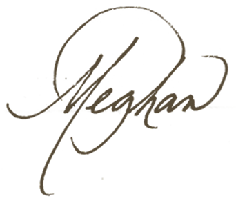 meghan's signature