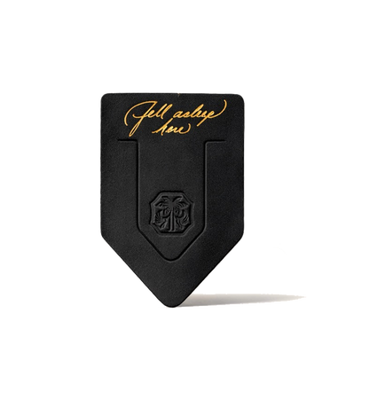 "Fell Asleep Here" Leather Bookmark